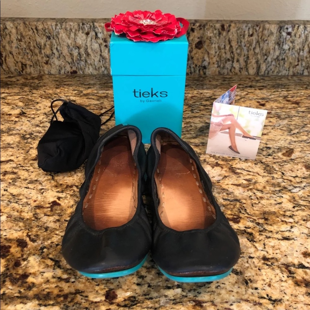 Matte Black Tieks Size 10